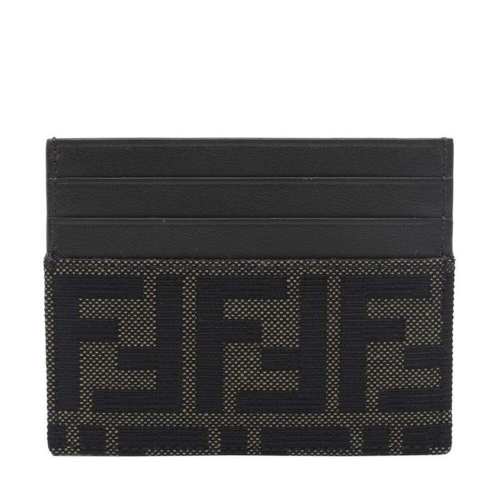 Fendi Men Ff Jacquard Cards Holder